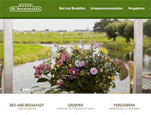 Tablet Screenshot of hotel-boerenkamer.nl